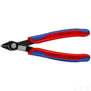 Žnyplės elektronikai  125mm, Knipex
