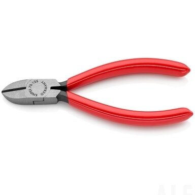 Žnyplės šoninio kirpimo, 125 mm, Knipex