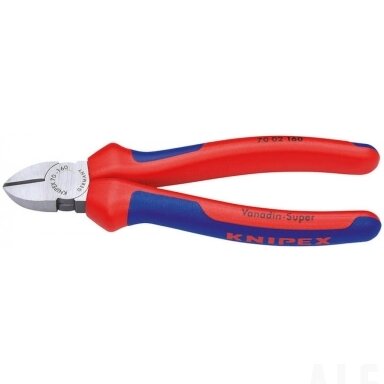 Žnyplės šoninio kirpimo 160mm, Knipex