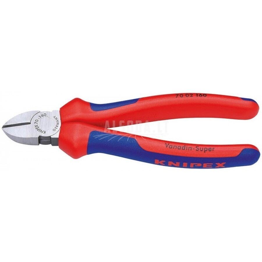 Žnyplės šoninio kirpimo 160mm, Knipex Žnyplės šoninio kirpimo 160mm, Knipex