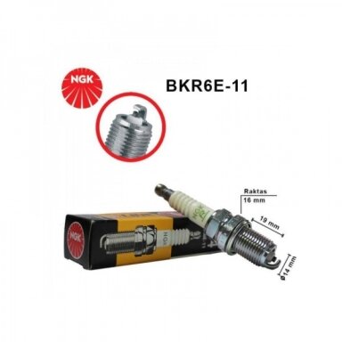 Žvakė NGK BKR6E-11 2756