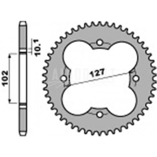 Žvaigždė PBR 448037C45