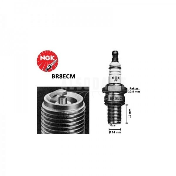 Žvakė NGK br8ecm 3035 Žvakė NGK br8ecm 3035